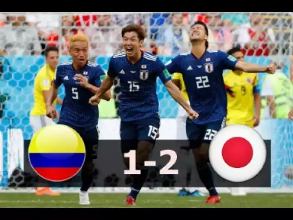 Video: Colombia vs Japan 1-2 - All Goals & Highlights - 19/06/2018 HD World Cup (From stands)